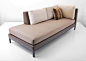 Christian Liaigre for Holly Hunt Sofa/Daybed, Pair Available | From a unique collection of antique and modern day beds at http://www.1stdibs.com/furniture/seating/day-beds/: 