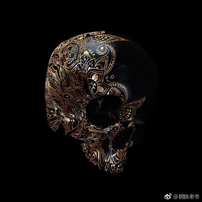 超酷的骷髅头骨图案设计br作者英国billybogiatzoglou676767