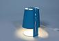 Julien Bergignat蓝色格调的灯具设计欣赏