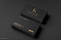 black and gold business cards luxury realtor triplex with foil card template kingstone rockdesign expert likeness more  great black and gold business card template