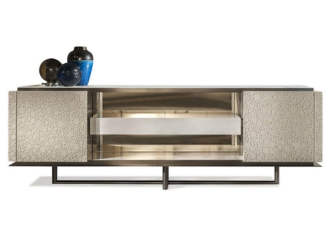 Wooden sideboard wit...