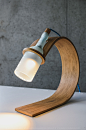 Quercus : Quercus is designed to be a sustainable stylish and functional desk lamp for the young professional.The lamp is made using sustainable techniques and materials.The wood is reclaimed off-cuts of seasoned white oak sourced locally (within 10 miles