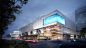 airport architectural design china Masterplan mixeduse nanjing Redevelopment Retail design