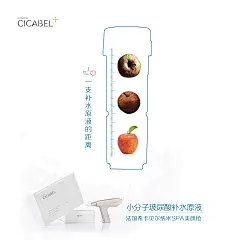 美白 补水 祛皱 美颜枪 希卡贝尔 微商 皱纹 毛孔 创意海报 微商海报 化妆品详情页