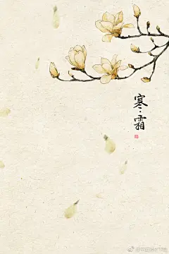 古风工笔画背景素材9