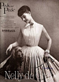 Nelly de Grab, 1955 Couture Allure Vintage Fashion: 