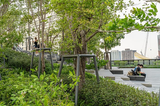 曼谷新型屋顶公共空间，“空中森林景观” ...