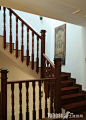 2013最新中式楼梯间房屋结构设计欣赏