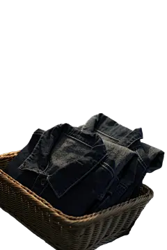 牛仔外套春装服装衣物免抠元素