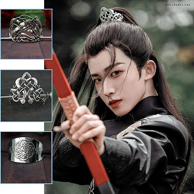 新品古风手工饰品男女发冠束发头冠簪子武侠演出古风男士头饰日常-淘宝网-花瓣网