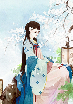 古风收集君采集到〔 -口君- 〕晴栀渝菀歌 °