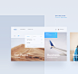 Aero - Airline Flight Booking UI/UX : Aero - UI/UX and Website Design Booking flights and flying in general can be a completely stressful experience. Most sites bombard a ton of info to users - relevant or otherwise. What if there was a way to use the sam