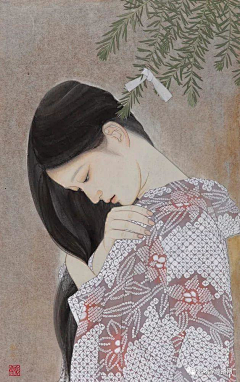 夜色1975采集到日本大竹彩奈人物画