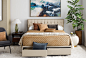 Upholstered Queen Storage Bed with USB and Nail Head Trim - Walmart.com : Free 2-day shipping. Buy Upholstered Queen Storage Bed with USB and Nail Head Trim at Walmart.com