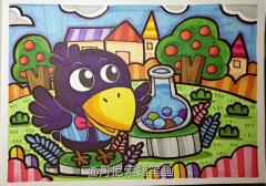 三个荔枝采集到儿童画
