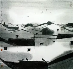 【古图专帖】——『手绘系列』——风景、楼阁、宫殿等各种场_古风图片吧_百度贴吧