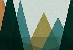 NEWDECO新蒂克定制壁画 北欧现代风壁纸 山涧valley