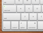 苹果，keyboard2的