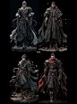 AI绘画案例|角色设计：男武神