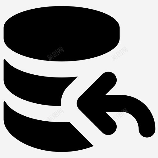 服务器备份数据数据备份图标平面电商创意素材