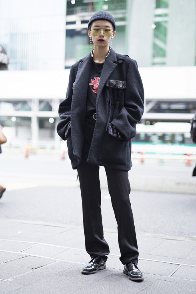 tokyostyle日本东京街拍原宿风它是一种街头文化色彩混搭即使是五彩