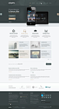 empirio PSD Template on Behance http://www.techirsh.com