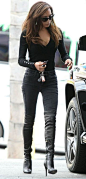 119513, Naya Rivera fuels up her car at a gas station in West Hollywood. West Hollywood, California - Thursday May 22, 2014. Photograph: © Survivor, PacificCoastNews. Los Angeles Office: +1 310.822.0419 London Office: +44 208.090.4079 sales@pacificcoastne
