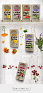 Pharma Herbs by Daria Fox Source: Daily Package Design Inspiration. Pin curated by #SFields99 #packaging #design