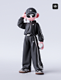 3D 3d art Character design  cartoon toy ILLUSTRATION 