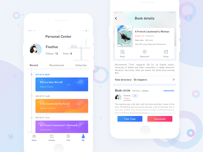 Reading interface 2