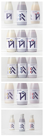 包装 包装瓶 包装设计 牛奶包装 乳品系列包装欣赏
