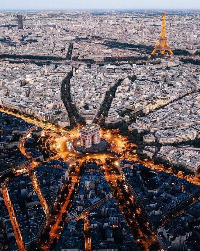 鳥瞰巴黎 来自设计目录 - 微博