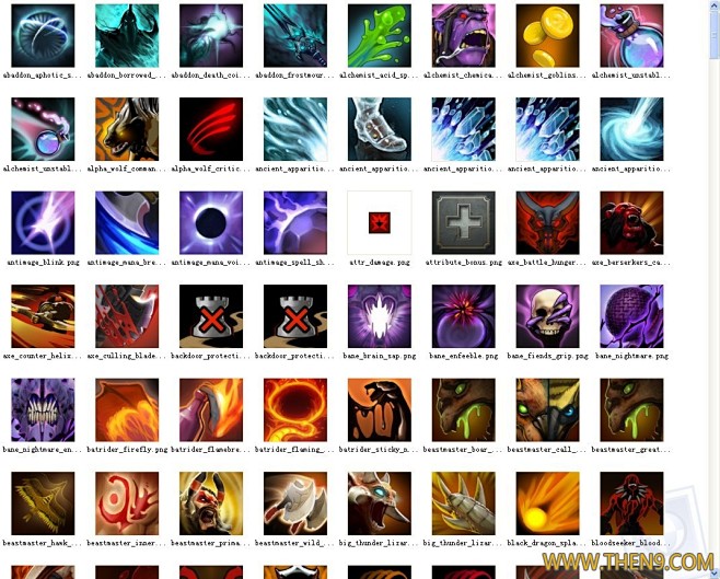 DOTA2全套大技能图标分享572个 -...