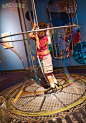 Children's Museum of Virginia bubble room: 