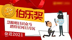伯乐奖地产经纪人海报-源文件-采灵感-cailinggan.com