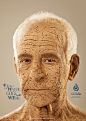 Ouro Azul节约用水主题创意公益广告设计