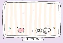 可爱卡通ipad壁纸 电脑壁纸  cr.我不吃蔬菜ovo