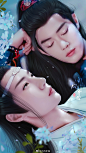 陈情令超话#陈情令# 王一博，肖战 ​​​​