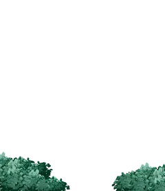 原创树丛素材 板绘插画
