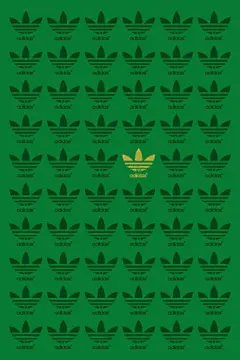 阿迪达斯三叶草手机壁纸 640x960