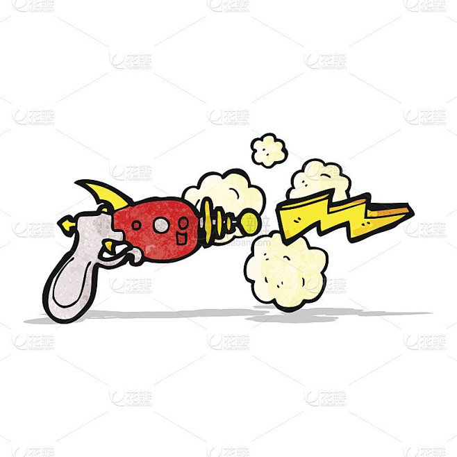 射线枪卡通
