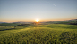 Tuscany countryside at Sunset with farms and meadows. by Aleš Krivec on 500px