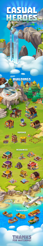 Casual Heroes vol.1 : Casual strategy game i postapocaliptic world after global warming