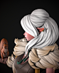 Winter elf, Ksenya Timchenkoy : This girl I made for Longbattle in CG Allies from VK. 
It was the first time when I worked with my own concept.
Hope you like her.
Zbrush+Marmoset Toolbag 4