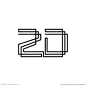 20周年logo