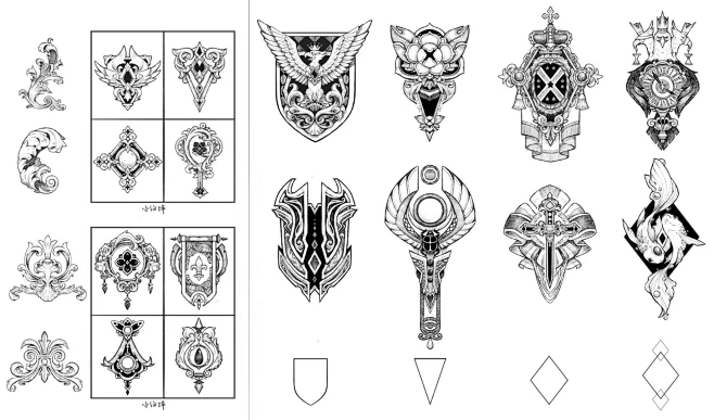 badge design-花瓣网