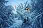 How to ride a snow rabbit by John Wilhelm is a photoholic