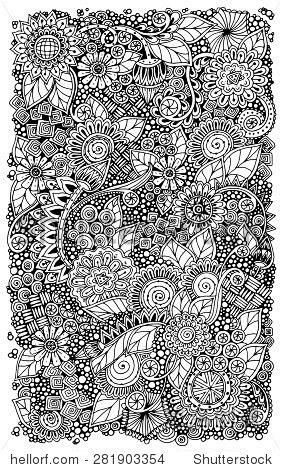 ethnic floral zentan...
