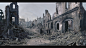 WW2 destroyed city