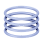 螺旋对等抽象 3D 图标